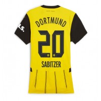 Echipament fotbal Borussia Dortmund Marcel Sabitzer #20 Tricou Acasa 2024-25 pentru femei maneca scurta